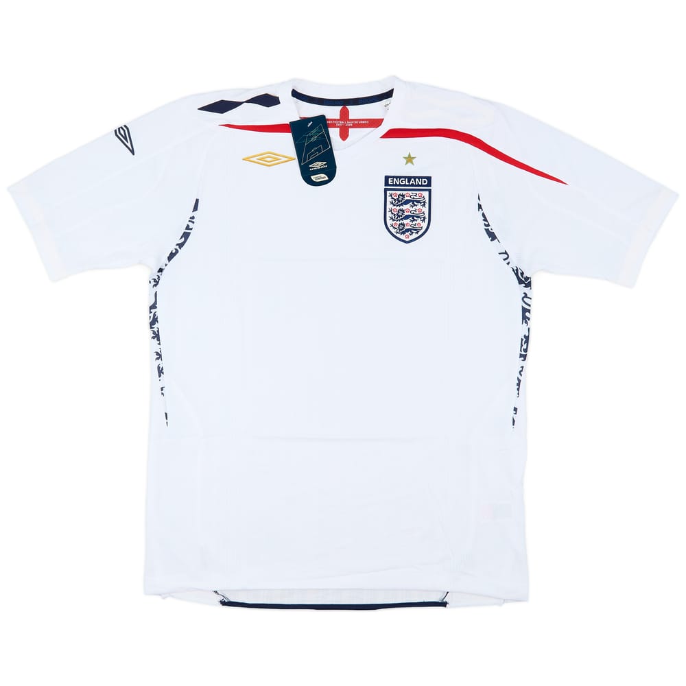 2007-09 England Home Shirt (L)
