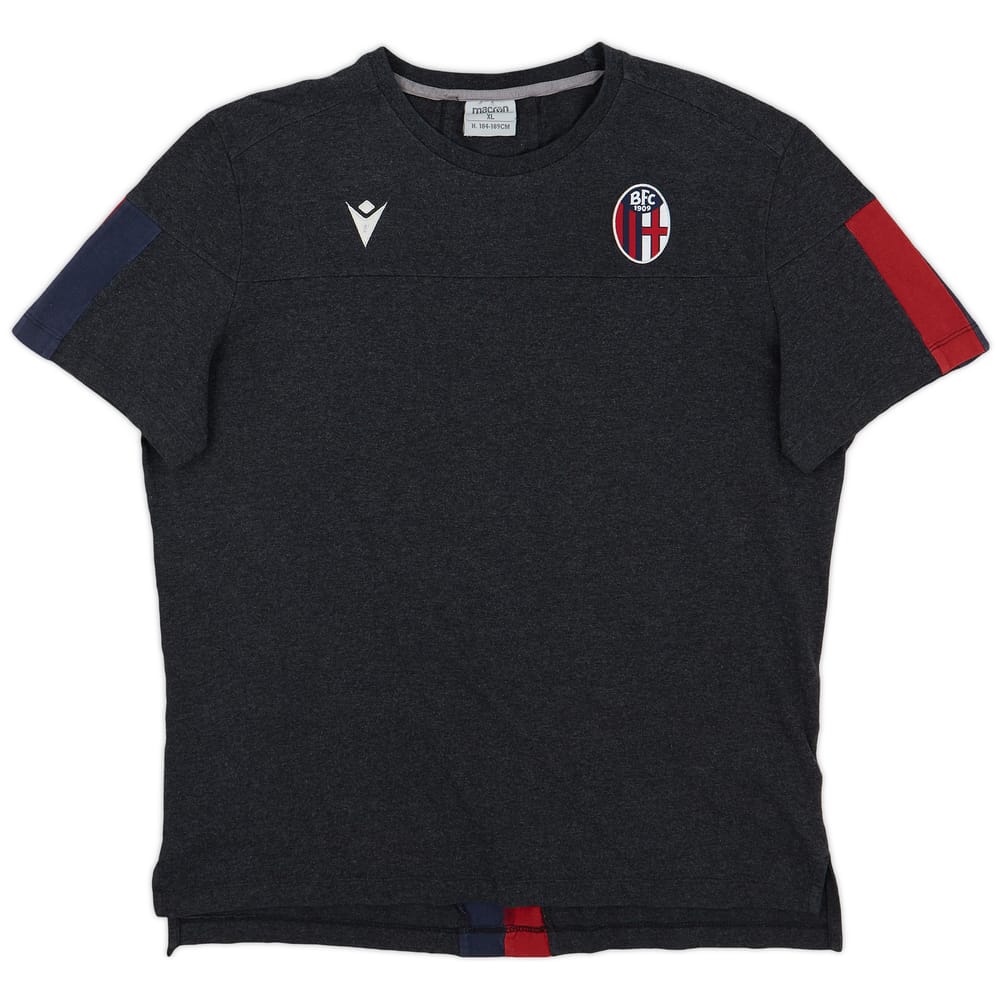 2019-20 Bologna Macron Cotton Tee - 8/10 - (XL)
