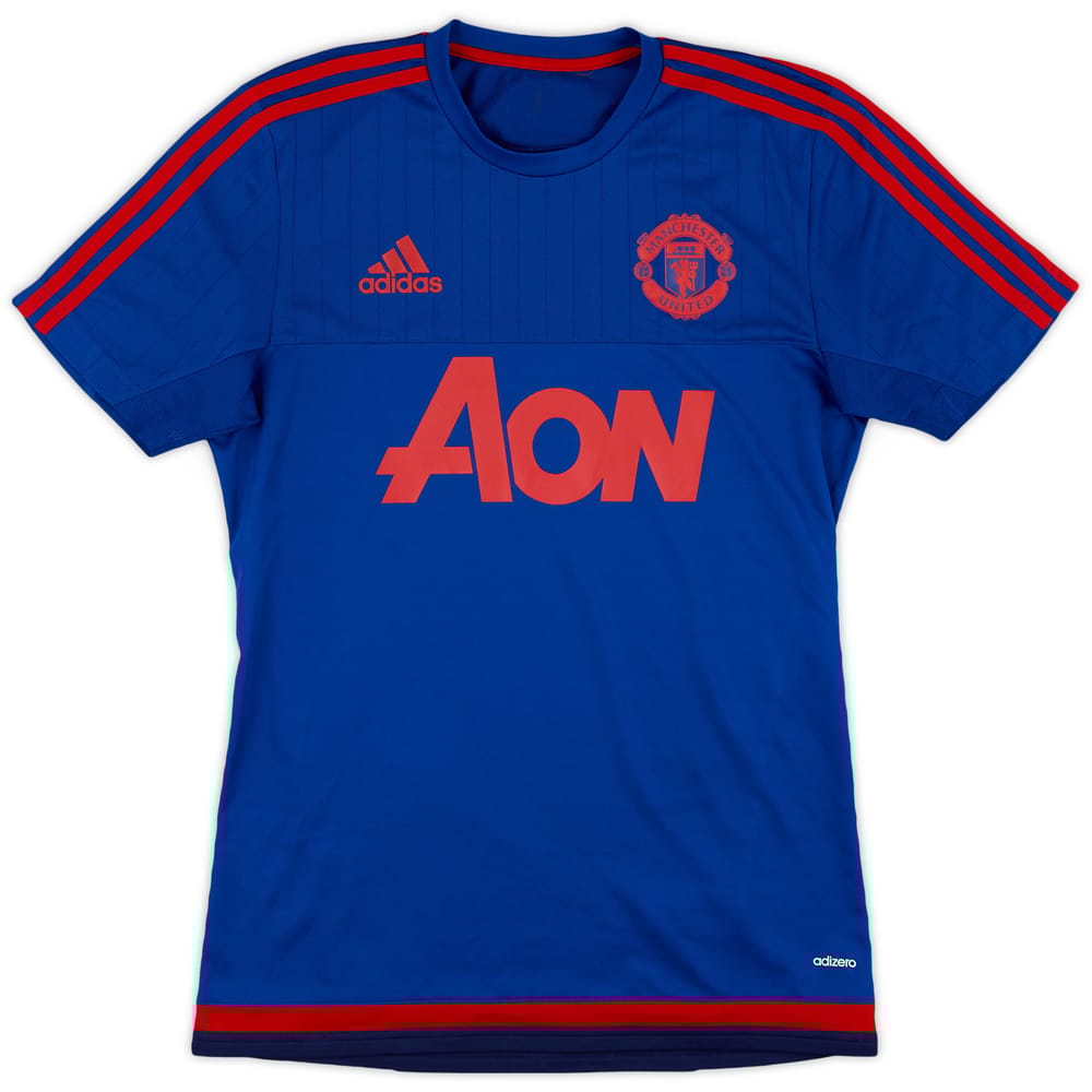 2015-16 Manchester United adidas Training Shirt - 8/10 - (S)