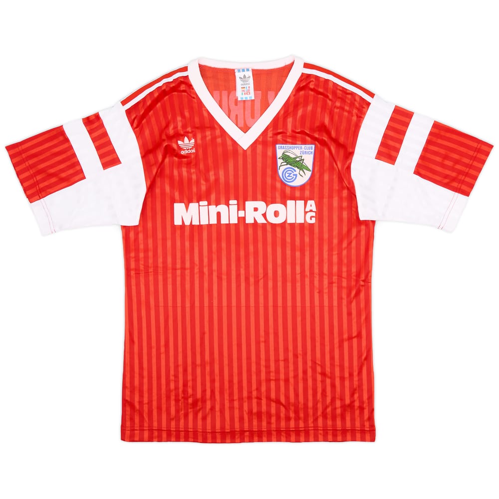 1990-91 Grasshoppers Match Issue Away Shirt #5