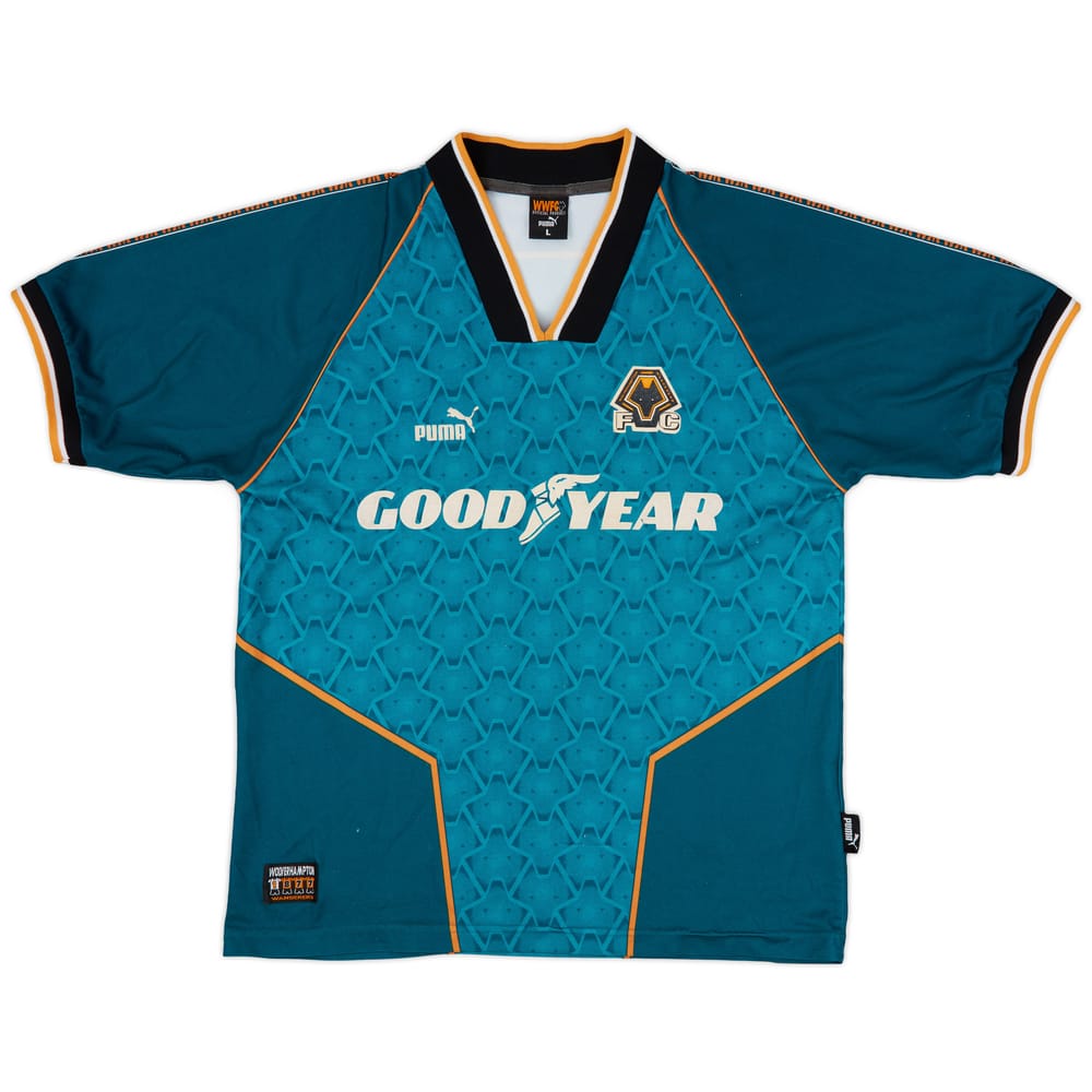 1996-97 Wolves Away Shirt - 7/10 - (L)
