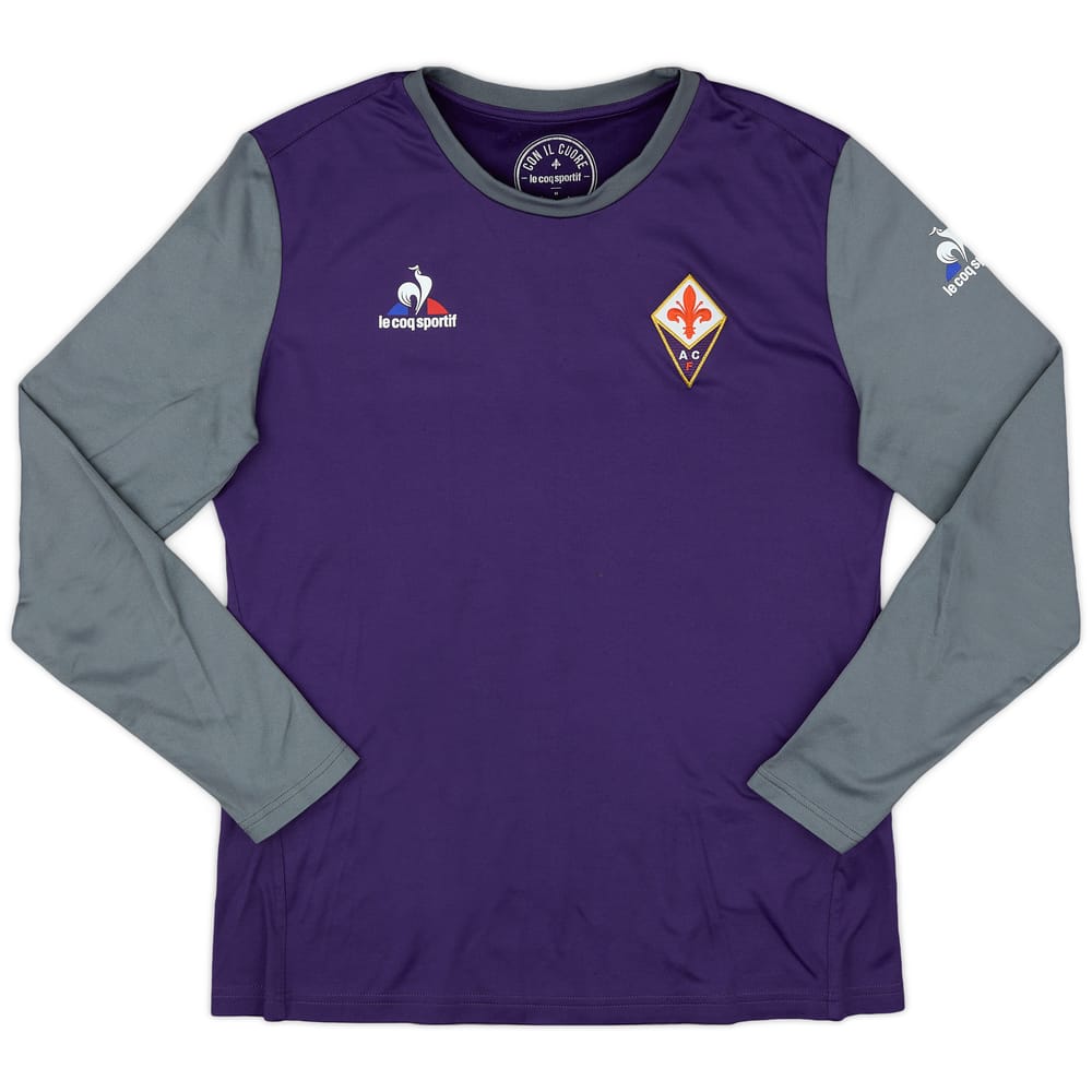2016-17 Fiorentina Le Coq Sportif Training L/S Shirt - 7/10 - (M)