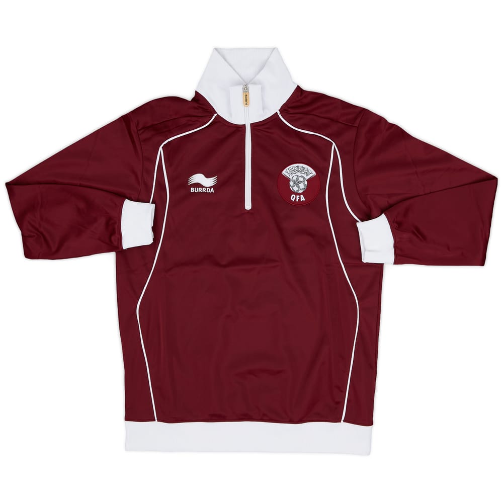 2008-09 Qatar Burrda 1/4 Zip Training Top - 8/10 - (M)