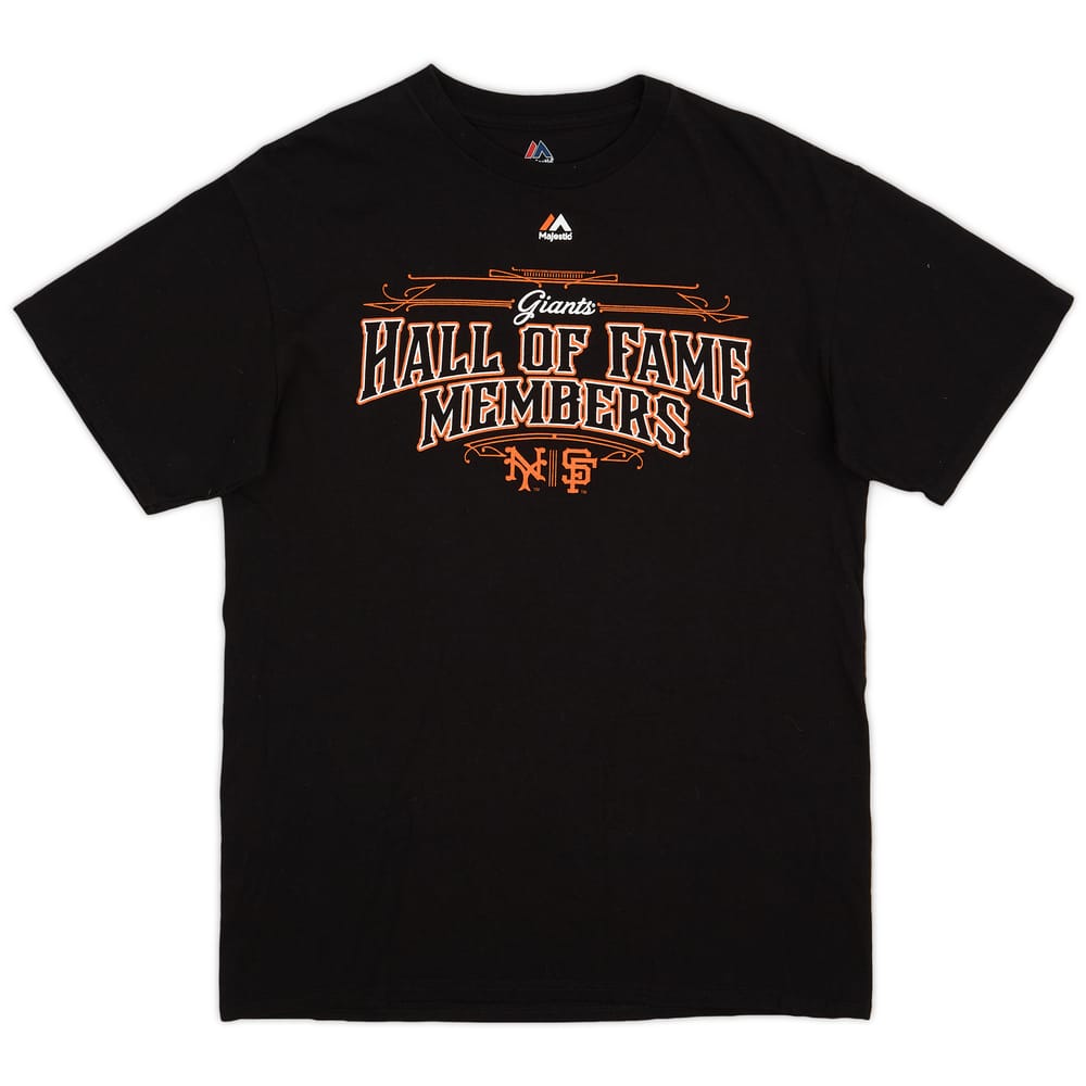 2015 San Francisco Giants Hall of Fame Members Majestic Tee - 9/10 - (M)
