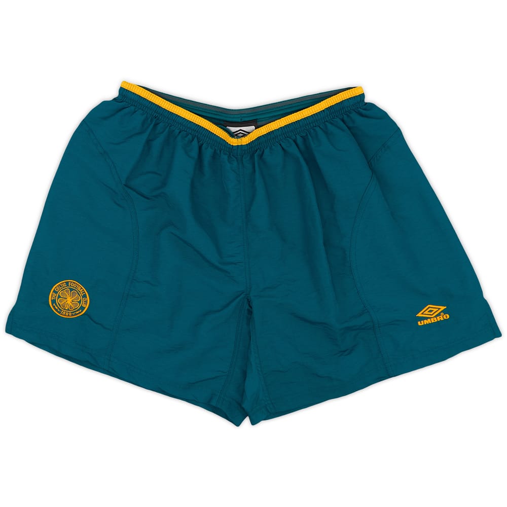 2001-02 Celtic Away Shorts - 9/10 - (L)