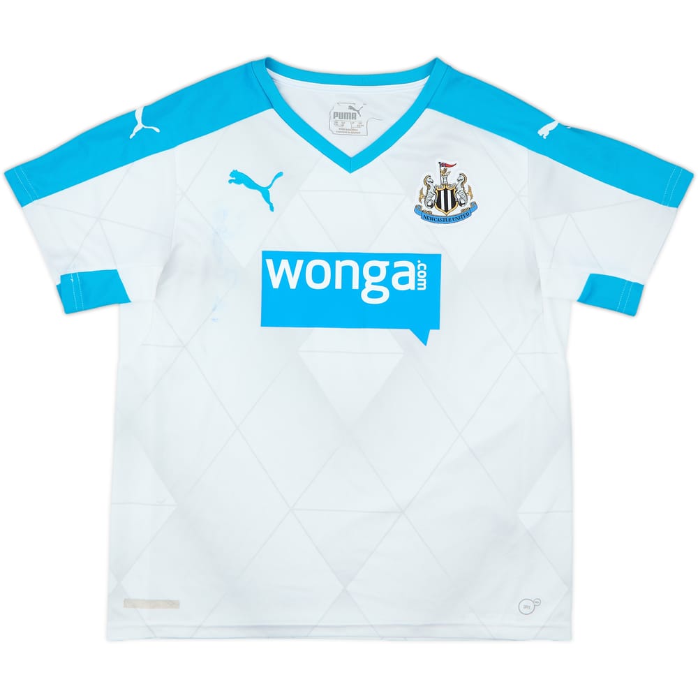 2015-16 Newcastle Away Shirt - 7/10 - (L.Boys)
