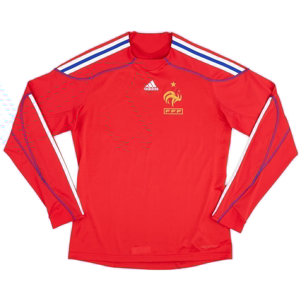 2009-10 France adidas Formotion Training L/S Shirt - 7/10 - (M)