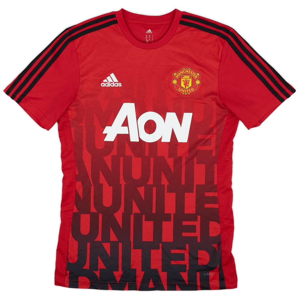 2015-16 Manchester United adidas Training Shirt - 6/10 - (M)