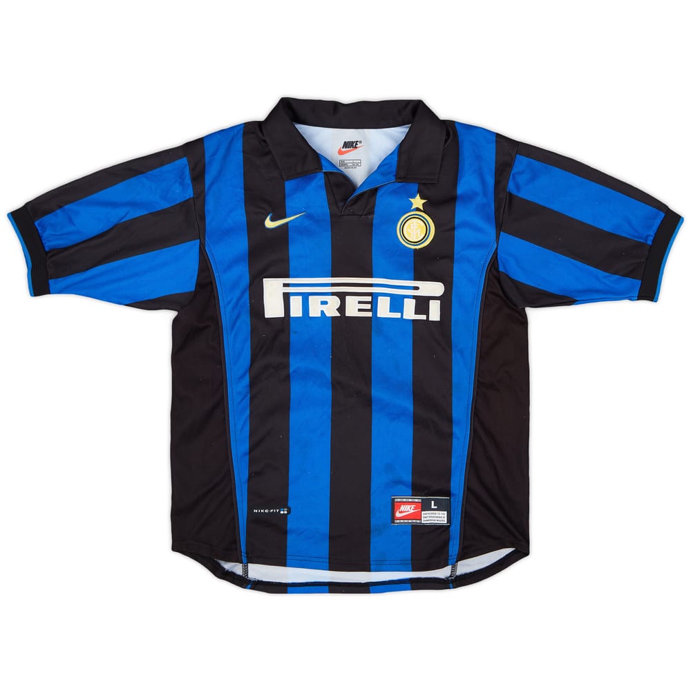 1998-99 Inter Milan Home Shirt - 7/10 - (L.Boys)