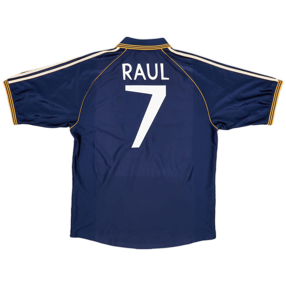 1998-99 Real Madrid Third Shirt Raul #7 - 7/10 - (XL)