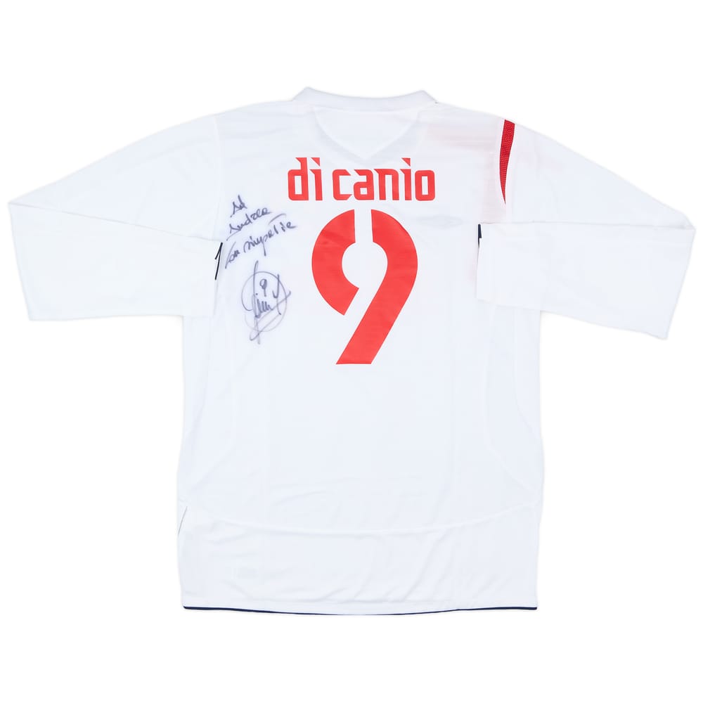 2006-07 Cisco Roma Home L/S Shirt Di Canio #9 (M)