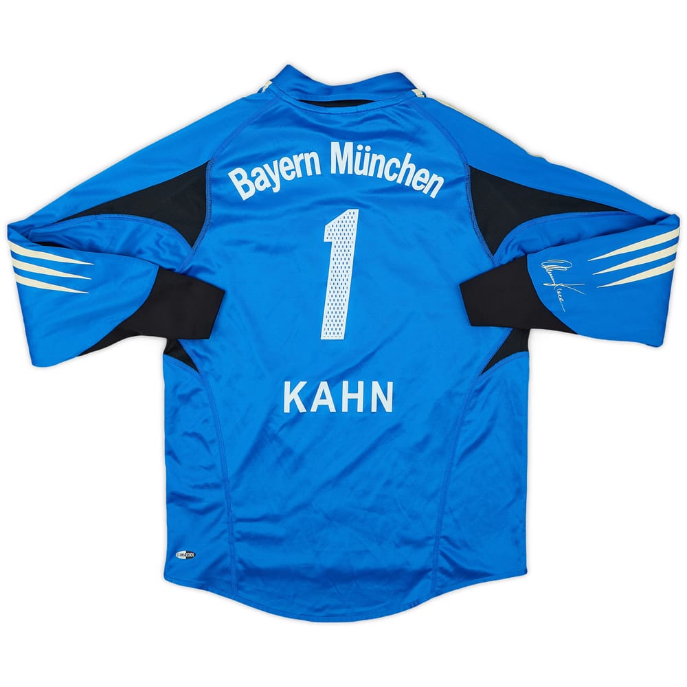 2004-05 Bayern Munich GK Shirt Kahn #1 - 7/10 - (M.Boys)