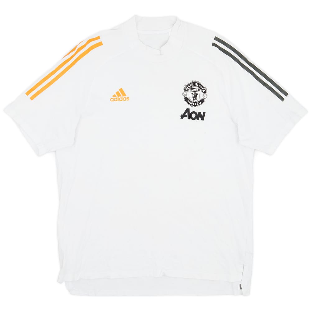 2020-21 Manchester United adidas Cotton Tee - 5/10 - (L)