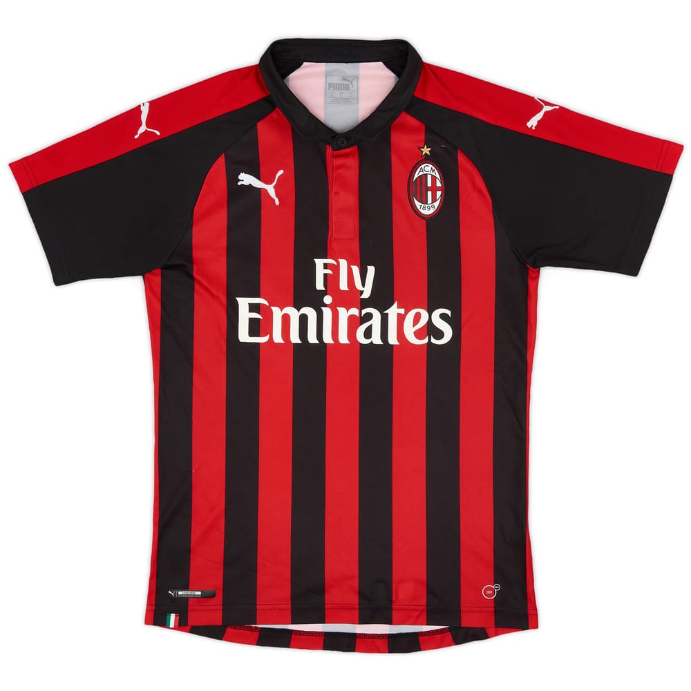 2018-19 AC Milan Home Shirt - 6/10 - (M)