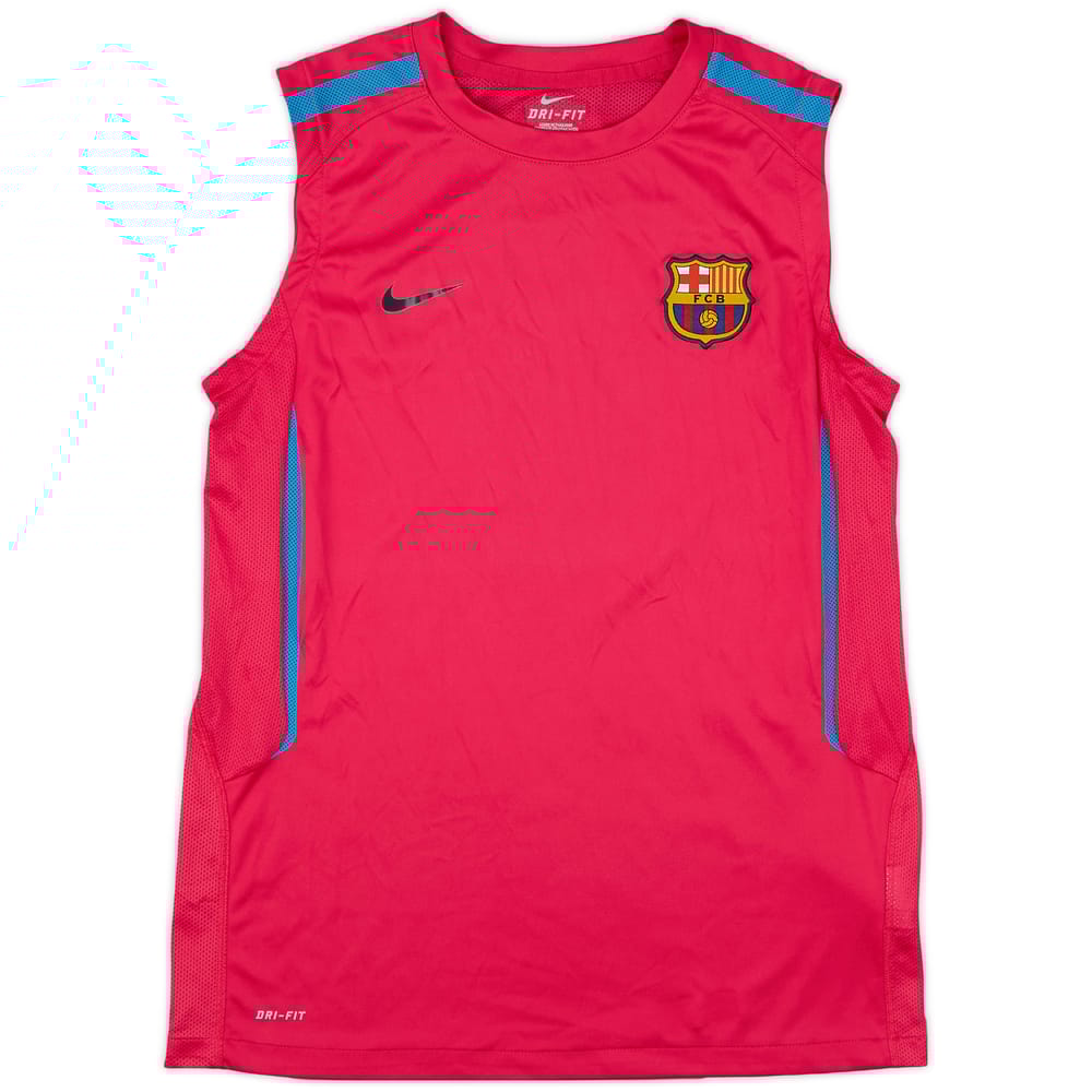 2010-11 Barcelona Nike Training Vest - 9/10 - (XL.Boys)