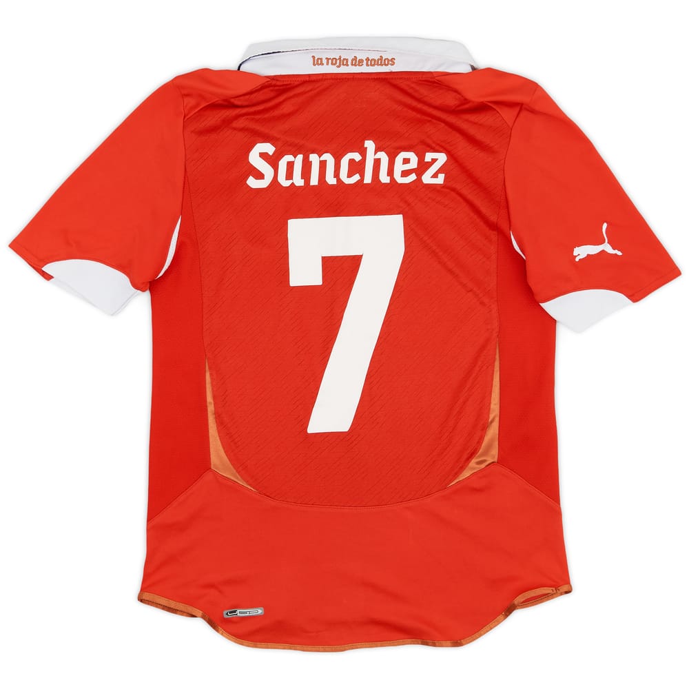 2011-12 Chile Home Shirt Sanchez #7 - 5/10 - (S)