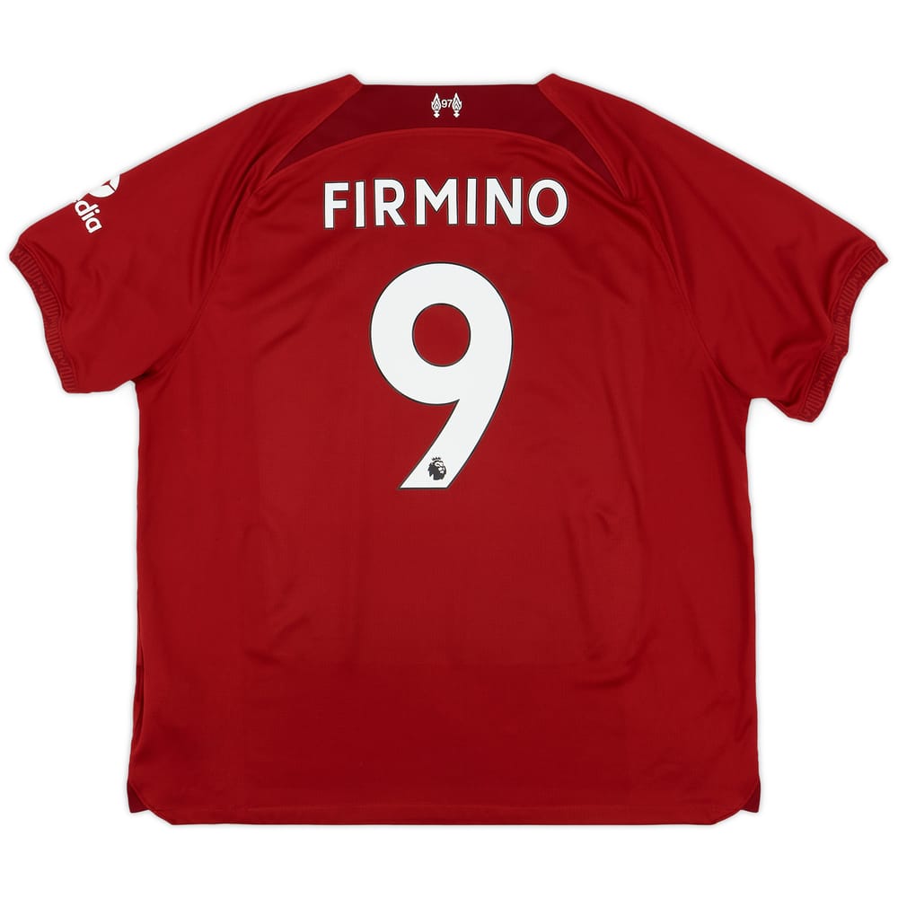 2022-23 Liverpool Home Shirt Firmino #9 - 9/10 - (XXL)