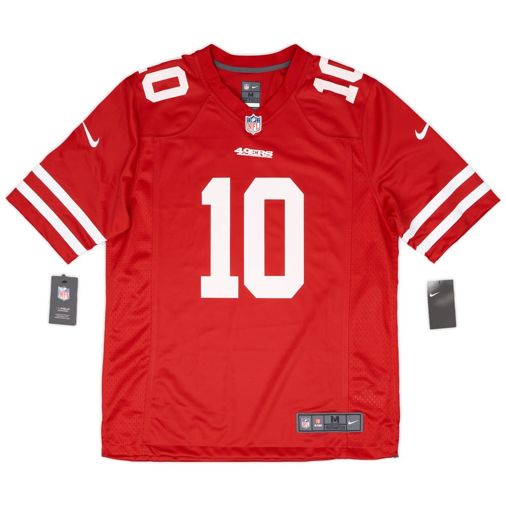 2017-21 San Francisco 49ers Garoppolo #10 Nike Game Home Jersey (M)