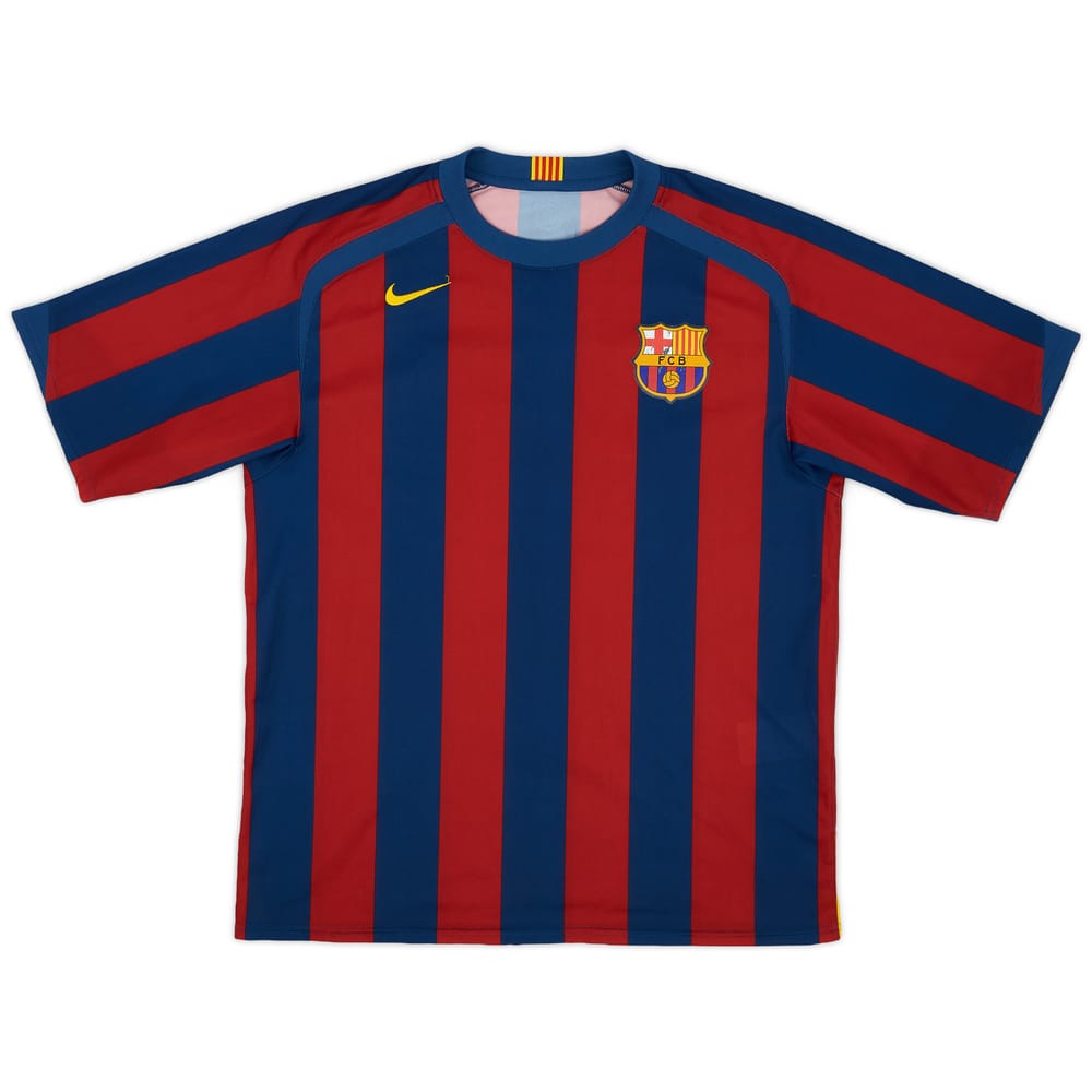 2004-05 Barcelona Basic Home Shirt - 5/10 - (L)