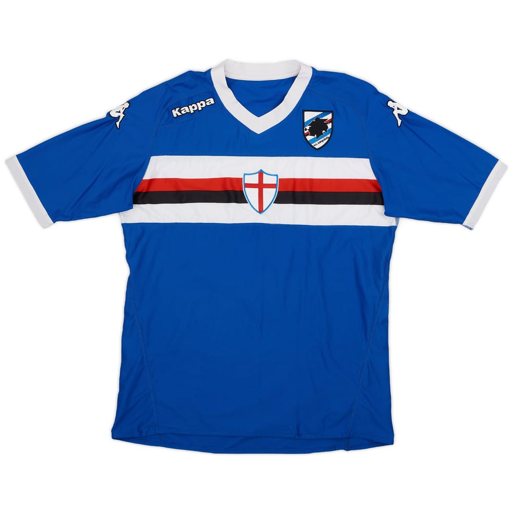 2010-11 Sampdoria Home Shirt - 8/10 - (XL)