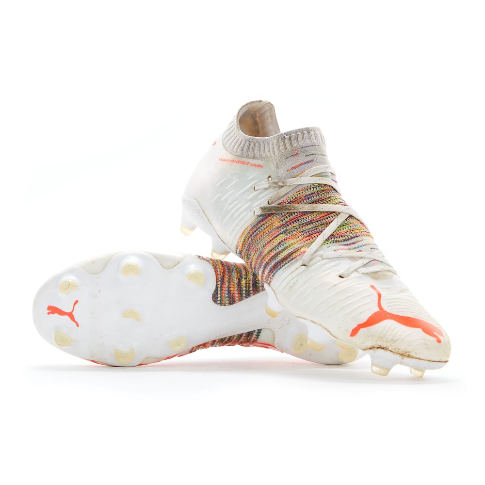 2021 Puma Match Worn Future 1.1 Football Boots (Ederson) - 5/10 - FG/AG 9