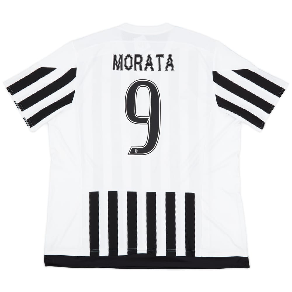2015-16 Juventus Home Shirt Morata #9 (XXL)