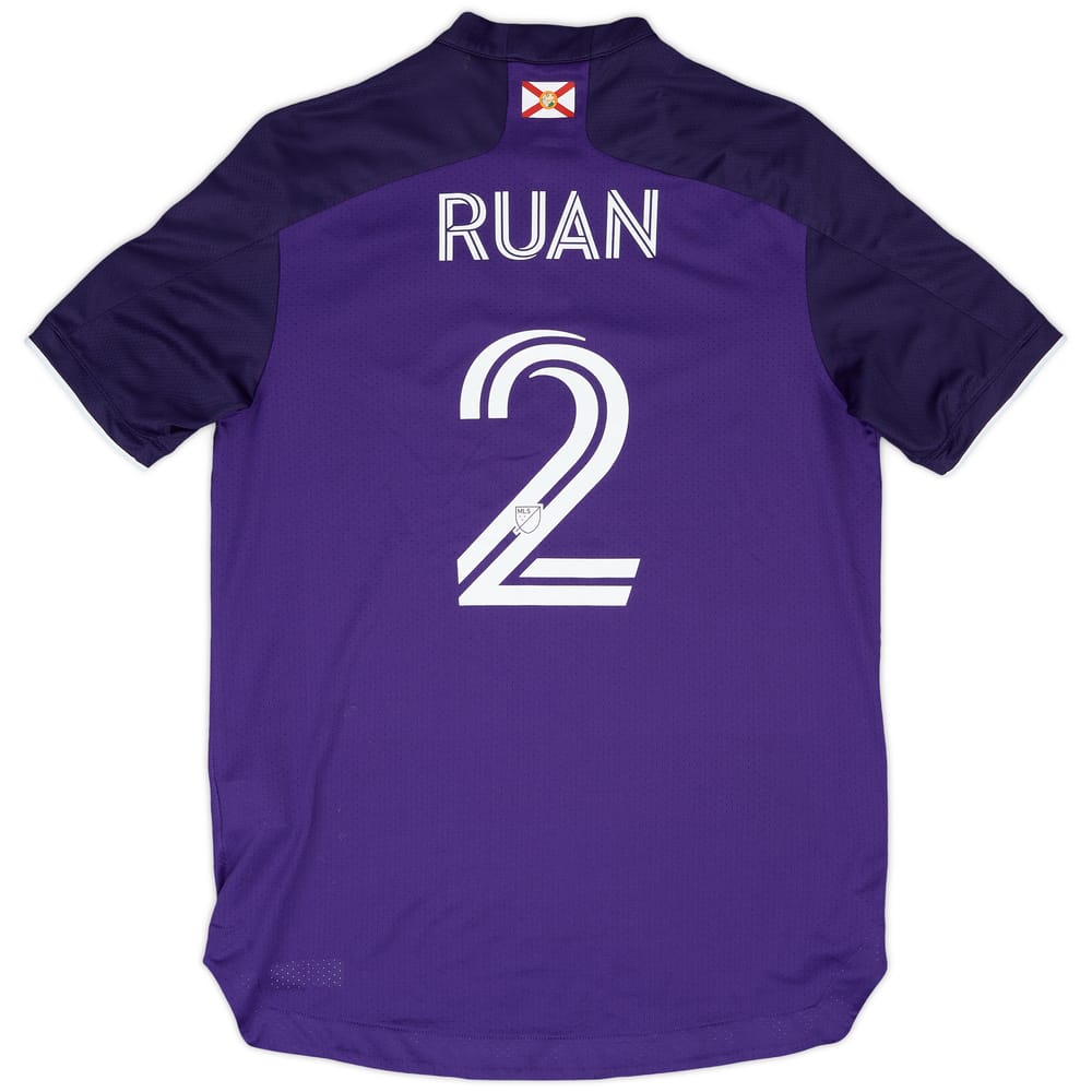 2021-22 Orlando City Match Issue Home Shirt Ruan #2