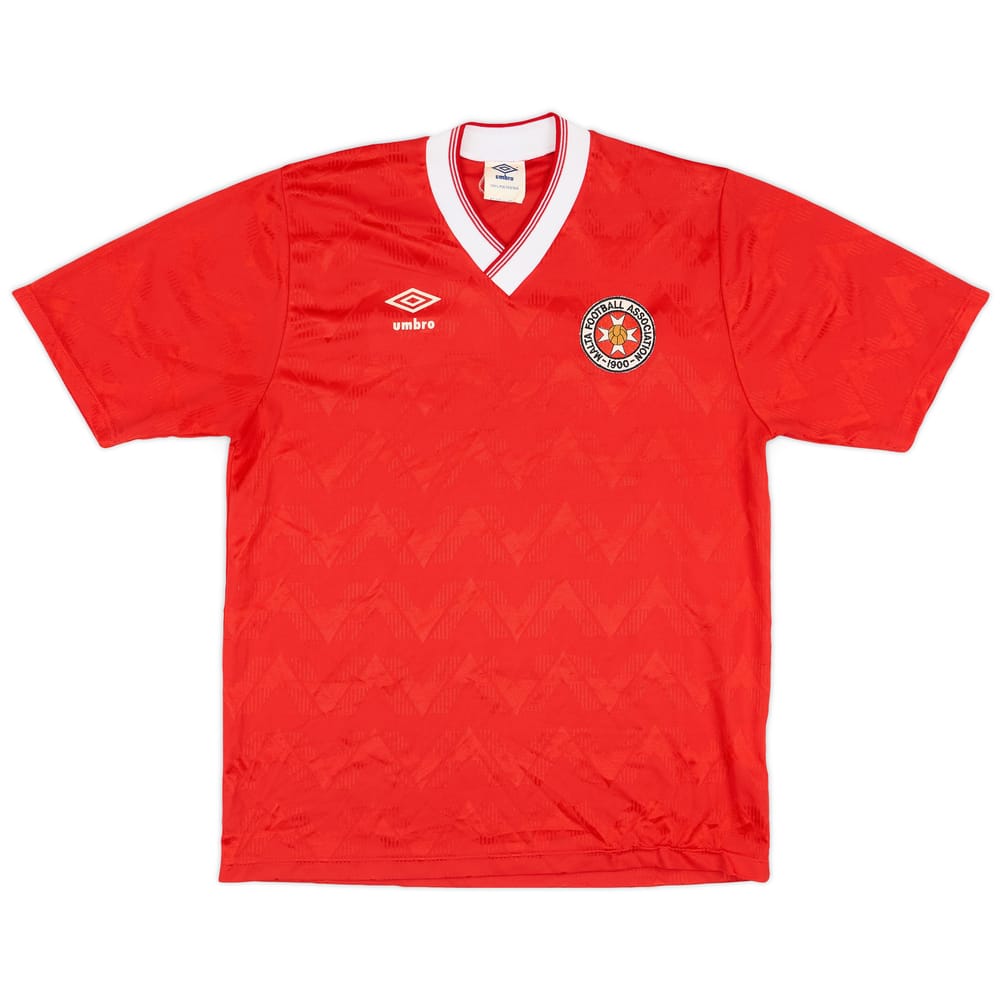 1990 Malta Home Shirt - 8/10 - (M)