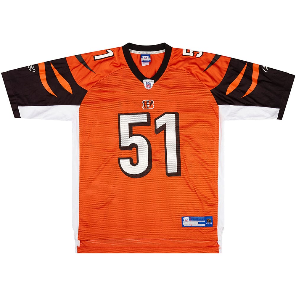 2005 Cincinnati Bengals Thurman #51 Reebok On Field Jersey (Alternate) XL