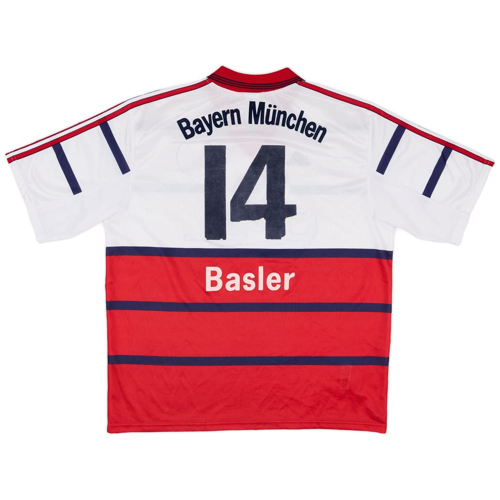 1998-00 Bayern Munich Away Shirt Basler #14 - 5/10 - (XL)