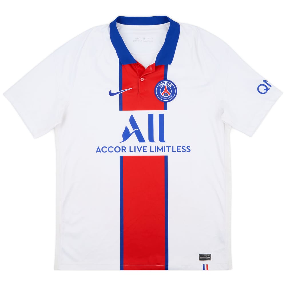 2020-21 Paris Saint-Germain Away Shirt - 9/10 - (L)