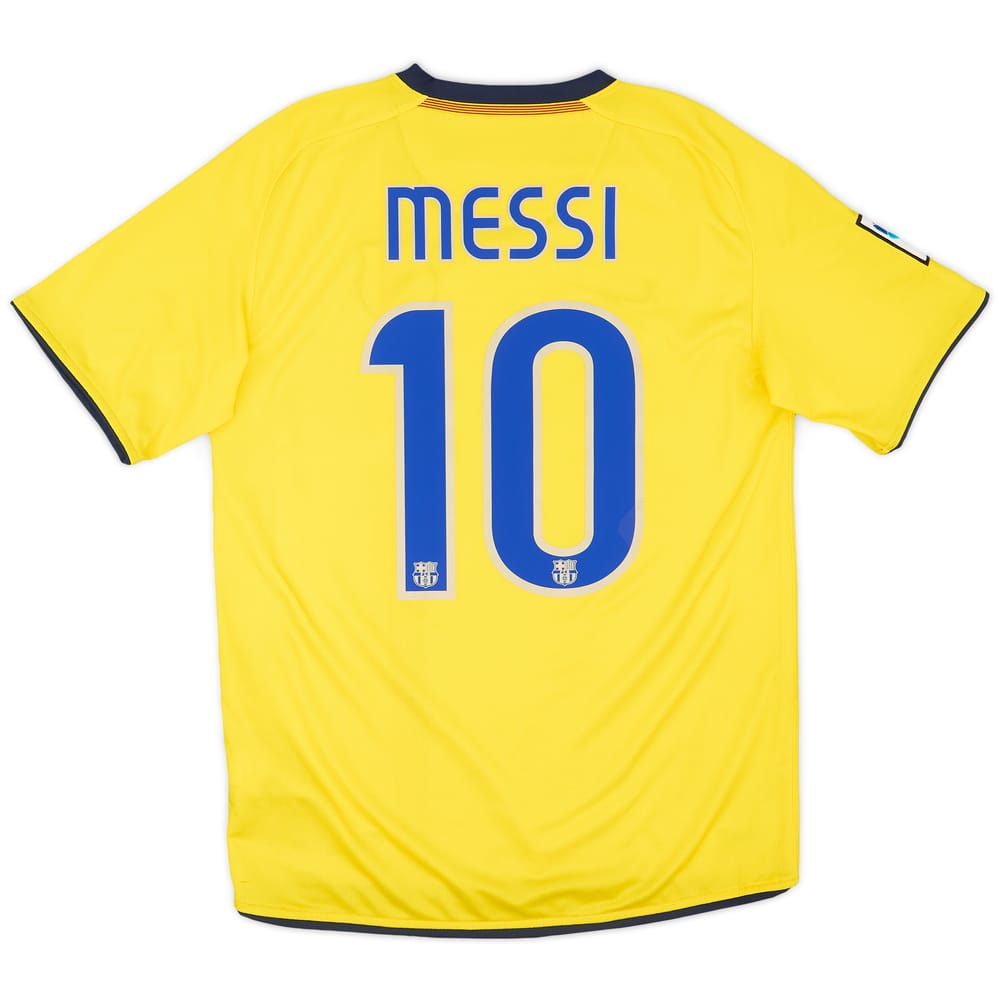 2008-10 Barcelona Away Shirt Messi #10 - 8/10 - (S)