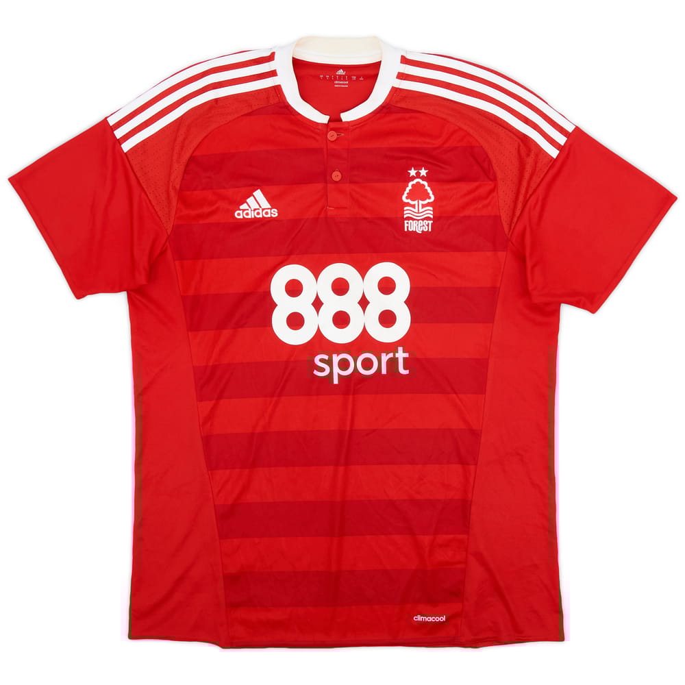 2016-17 Nottingham Forest Home Shirt - 7/10 - (L)