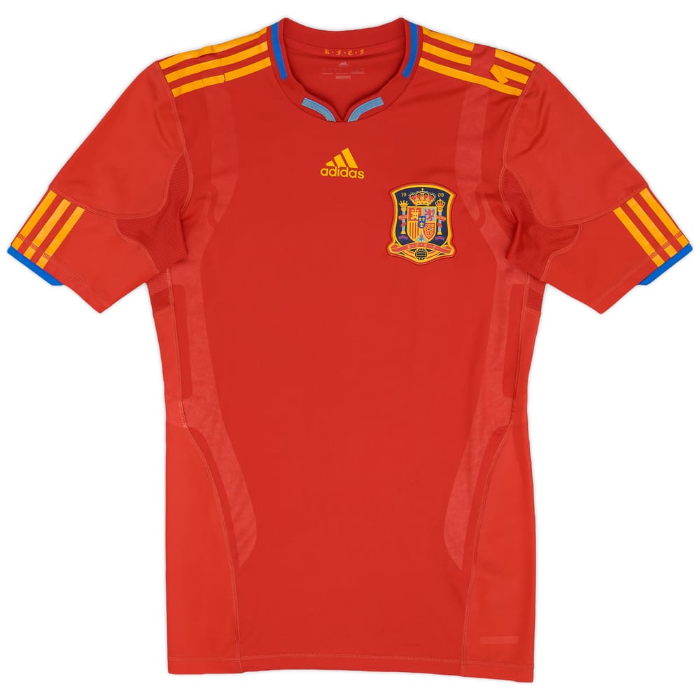 2009-10 Spain Player Issue Techfit Home Shirt - 5/10 - (L)