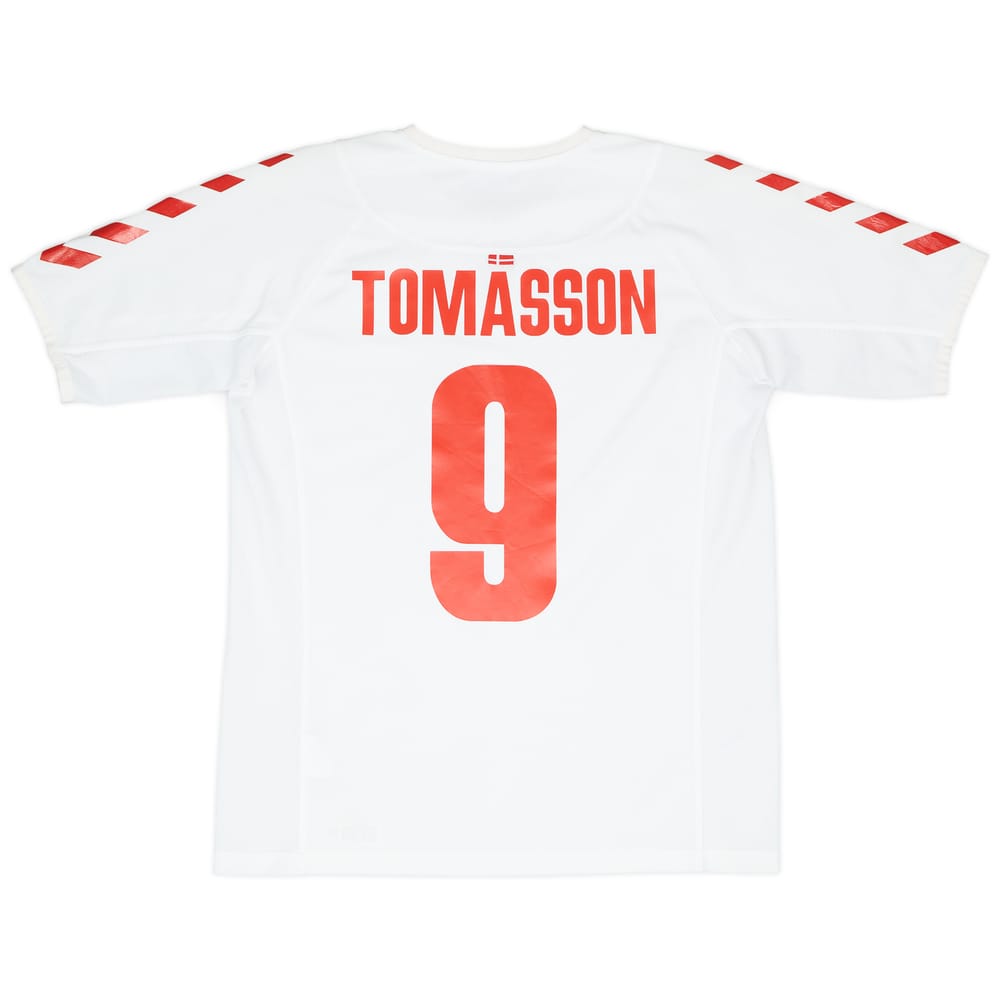 2003-04 Denmark Away Shirt Tomasson #9 - 7/10 - (L)