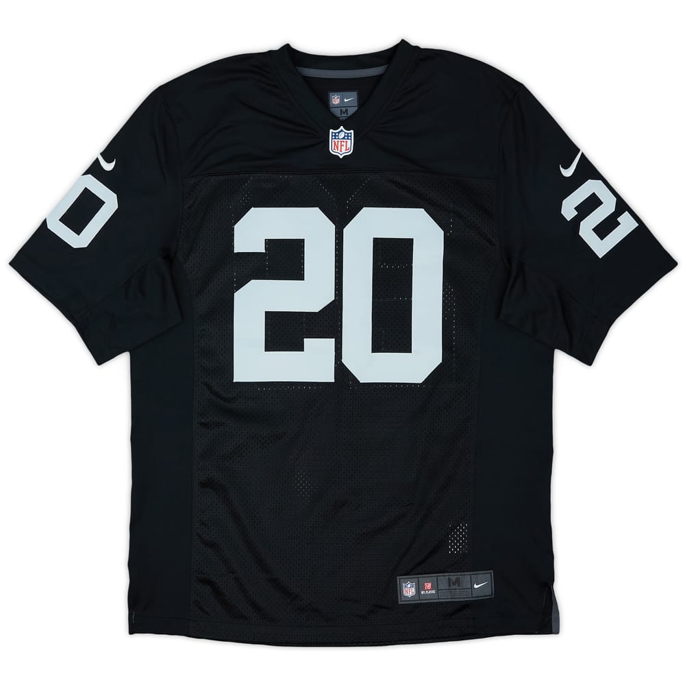 2012-14 Oakland Raiders McFadden #20 Nike Premier Home Jersey - 8/10 - (M)