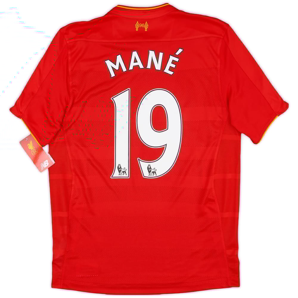 2016-17 Liverpool Home Shirt Mane #19 (S)