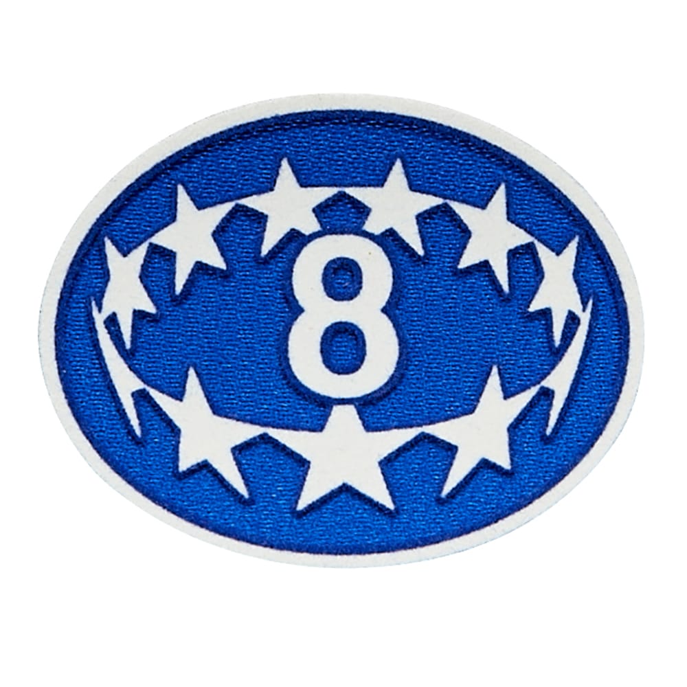 2023-25 UEFA Womens Champions League Lyon 8 Times Badge Of Honour Player Issue Patch
