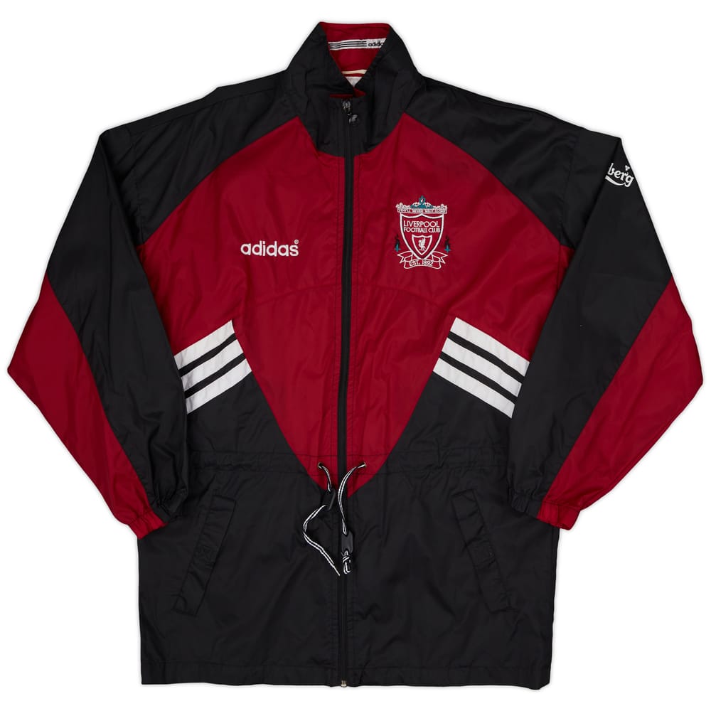 1993-95 Liverpool adidas Rain Jacket - 10/10 - (L)