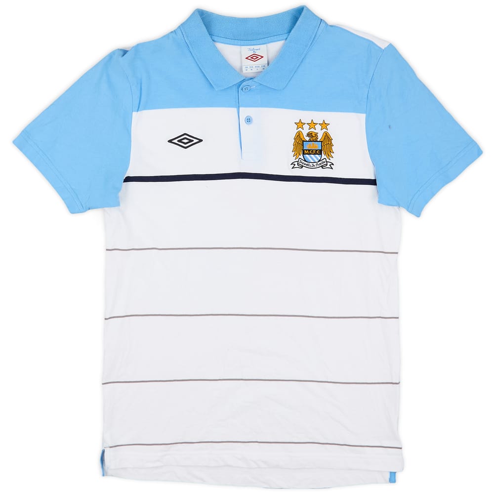 2012-13 Manchester City Umbro Polo Shirt - 9/10 - (M)