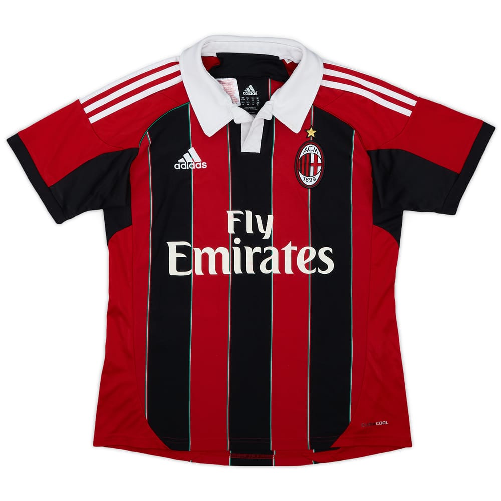 2012-13 AC Milan Home Shirt #11 - 6/10 - (XL.Boys)