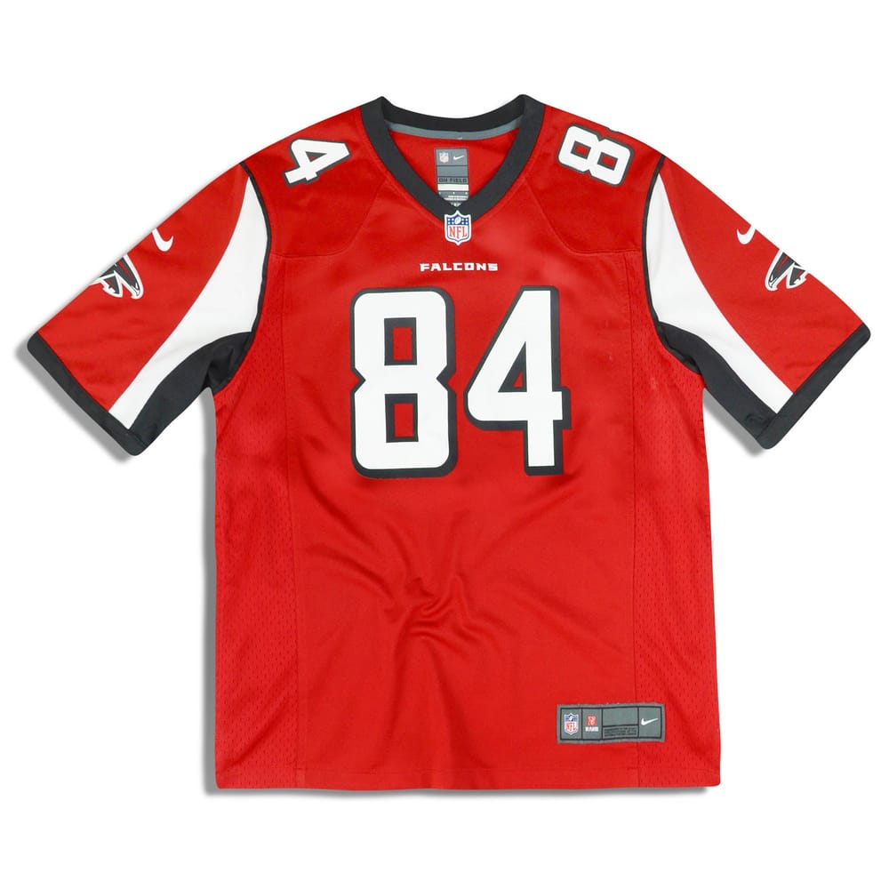2012-15 Atlanta Falcons White #84 Nike Game Jersey (Home) S