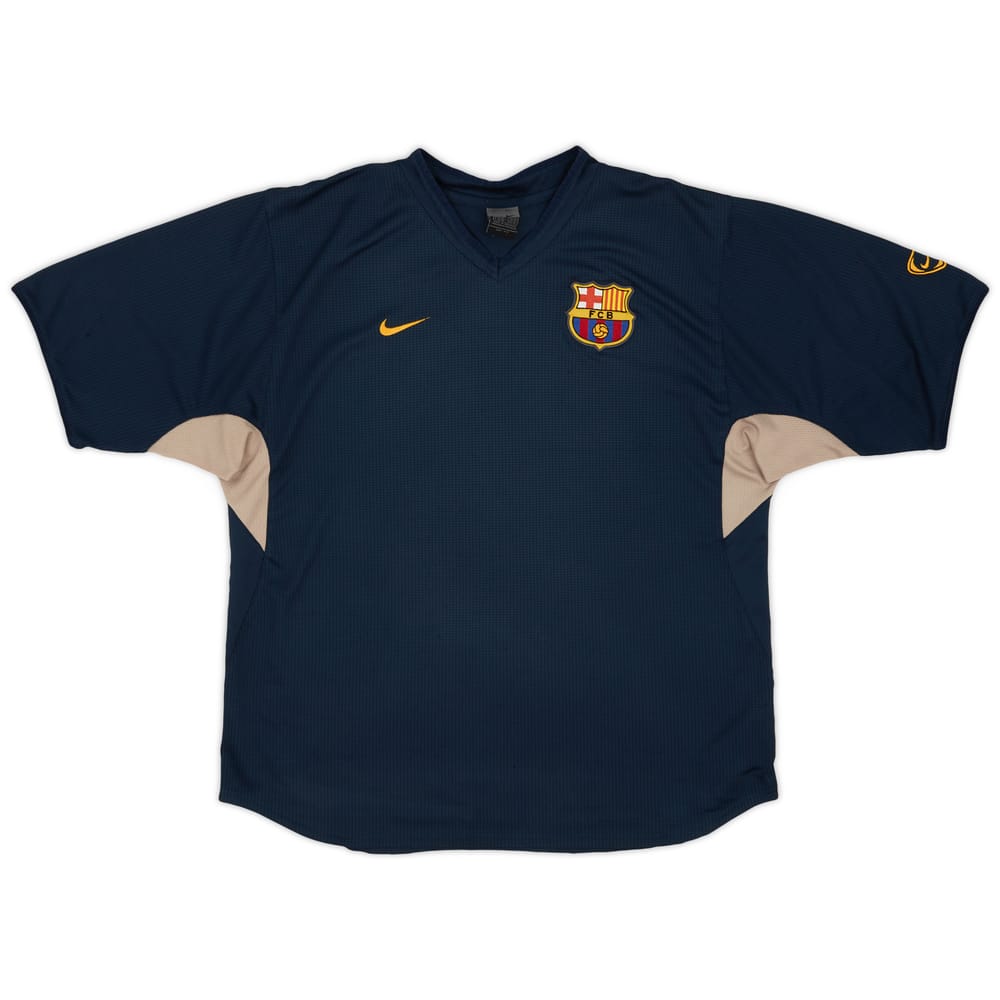 2001-02 Barcelona Nike Training Shirt - 6/10 - (L)