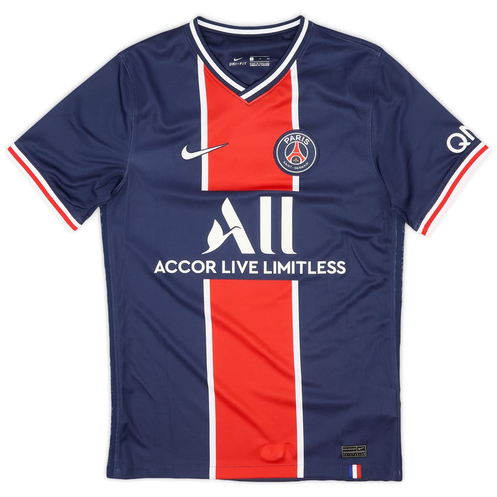 2020-21 Paris Saint-Germain Home Shirt - 9/10 - (S)