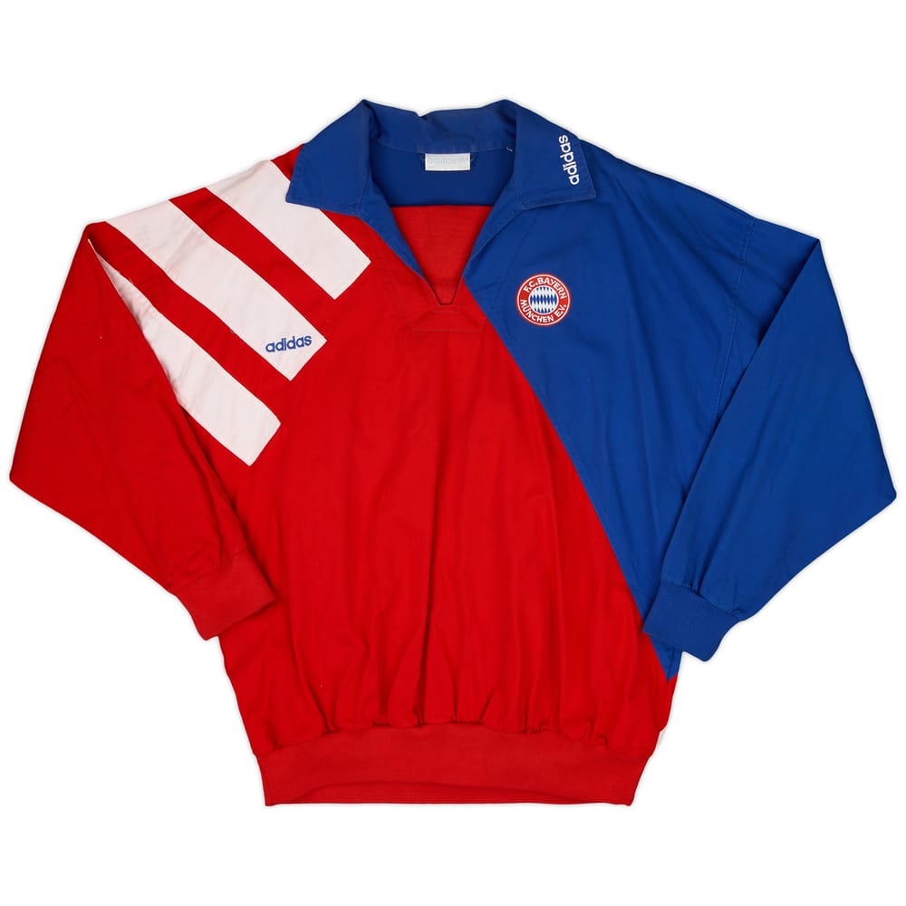 1993-95 Bayern Munich adidas Drill Top - 9/10 - (M/L)