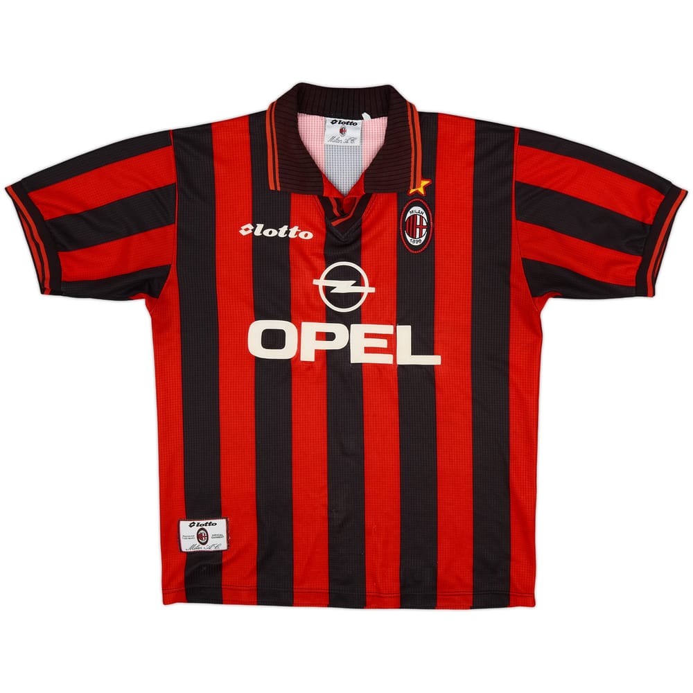 1997-98 AC Milan Home Shirt - 6/10 - (S)