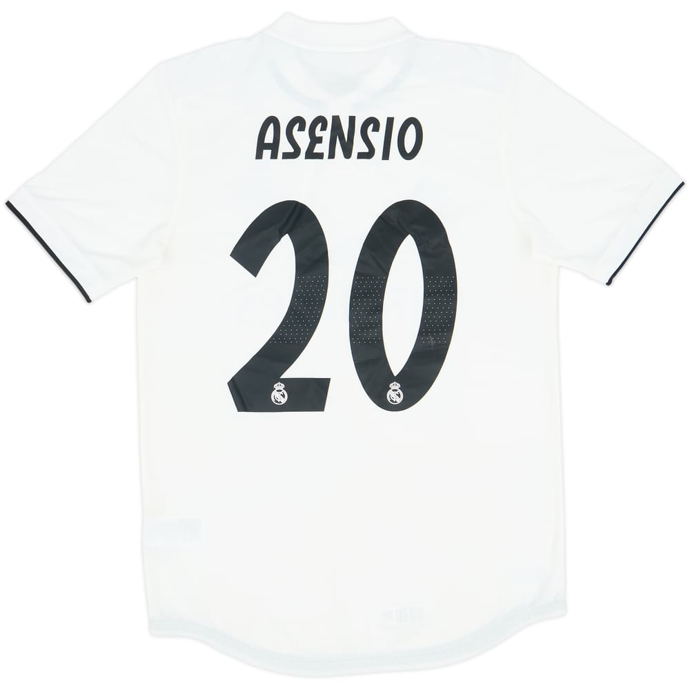 2018-19 Real Madrid Authentic Home Shirt Asensio #20 (M)