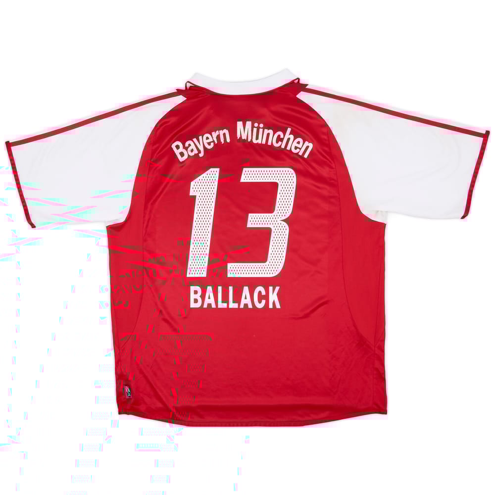 2003-04 Bayern Munich Home Shirt Ballack #13 - 5/10 - (XL)