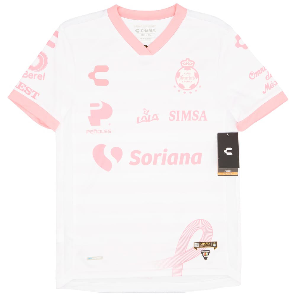2021-22 Santos Laguna 'Pink October' Third Shirt (XS)