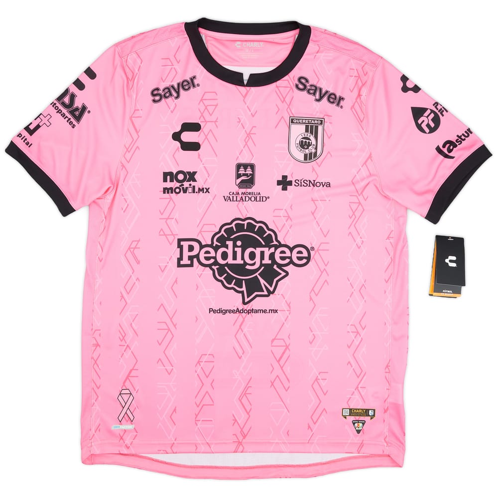 2021-22 Queretaro 'Pink October' Third Shirt (L)